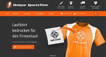 Erfahrungsbericht 'Unique-Sportstime.de', bedruckbare Shirts speziell für Läufer