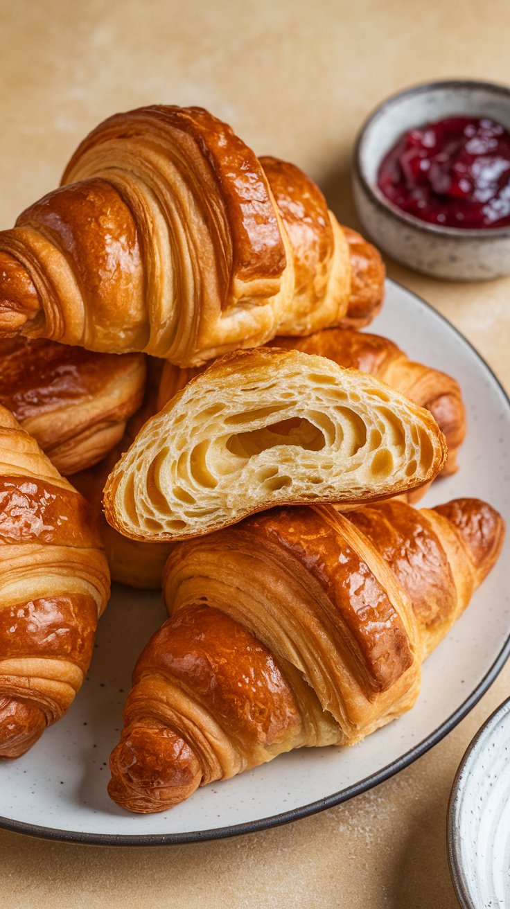 Ein leckeres Croissant