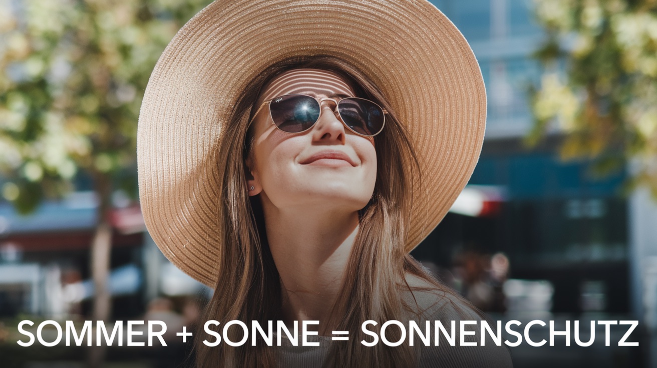 Sommer + Sonne = Sonnenschutz